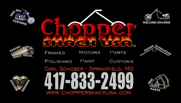 Chopper Shack Business Card