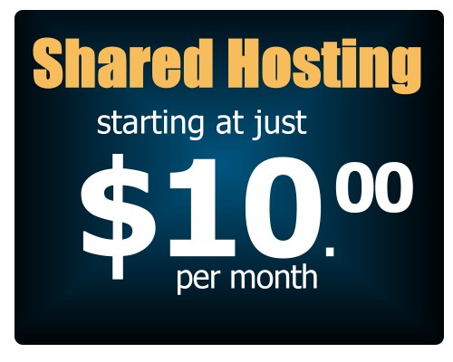 Shared web site hosting